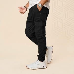 CARGO JOGGER PANT (Black)